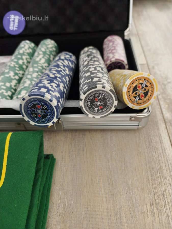 Pokerio žetonai - nuotraukos Nr. 6