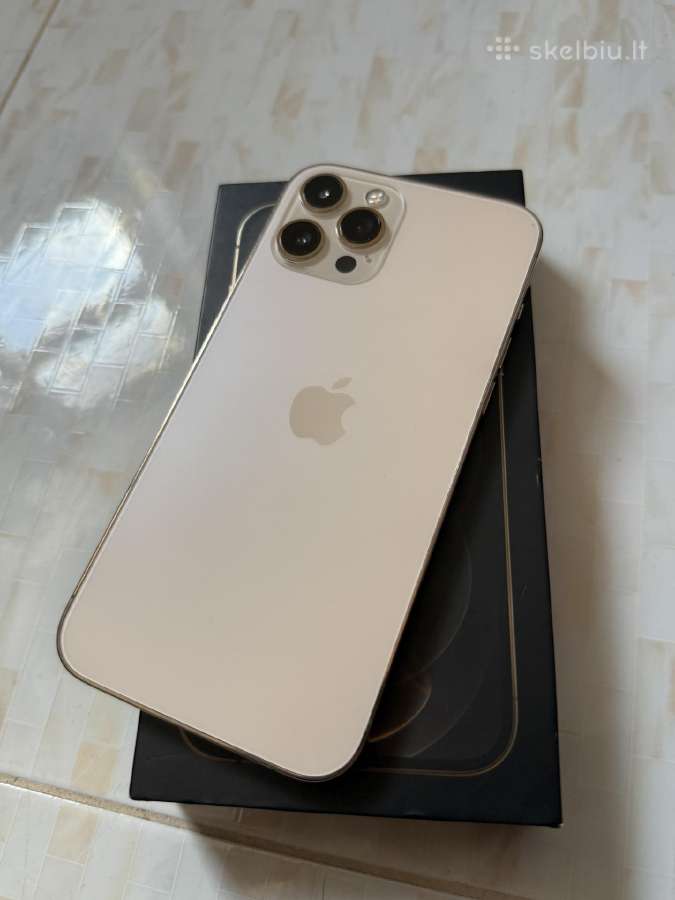 iPhone 12 Pro Max 256gb Gold - nuotraukos Nr. 6