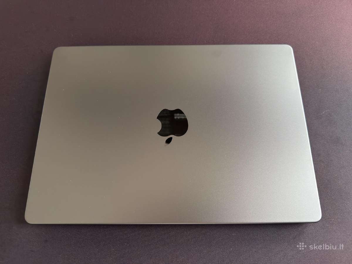 MacBook Pro 14 M4 16gb/512gb Space Black, bat 100% - nuotraukos Nr. 3