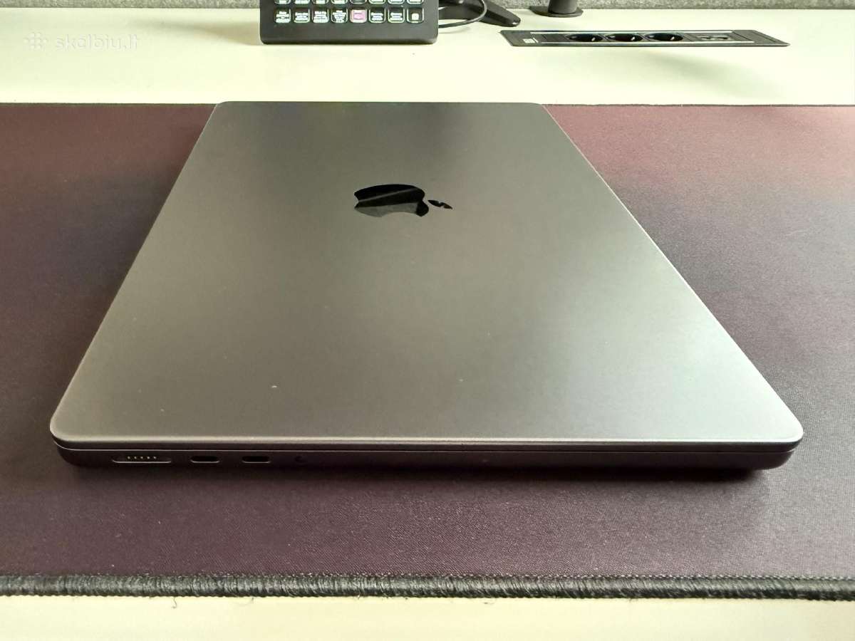 MacBook Pro 14 M4 16gb/512gb Space Black, bat 100% - nuotraukos Nr. 4