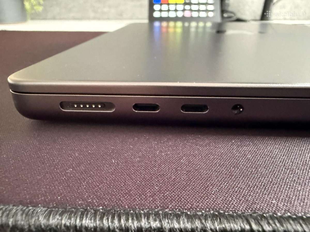 MacBook Pro 14 M4 16gb/512gb Space Black, bat 100% - nuotraukos Nr. 5
