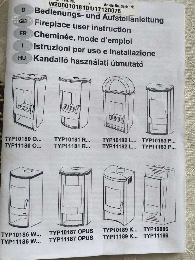 Židinys krosnele - nuotraukos Nr. 7