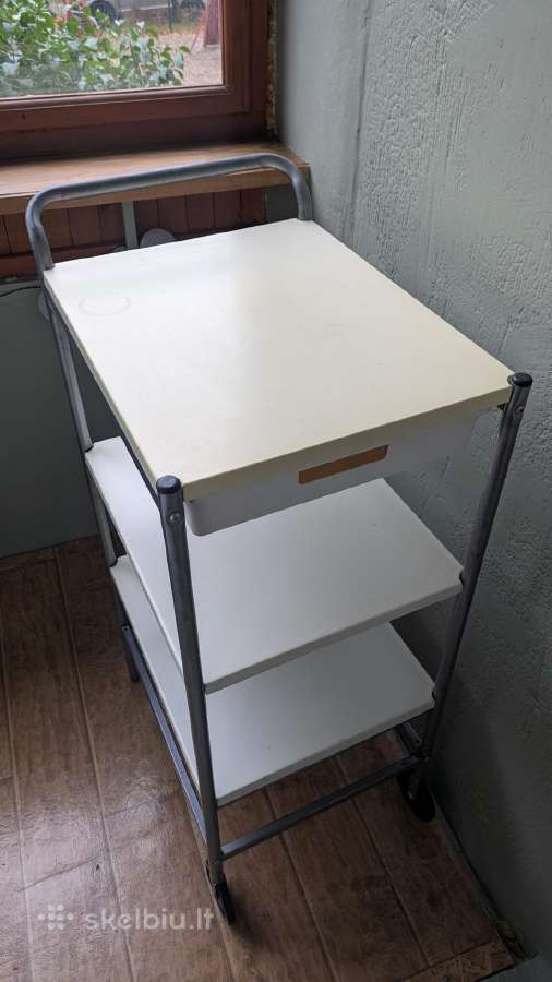 Ikea vežimėlis, spintelė - nuotraukos Nr. 5