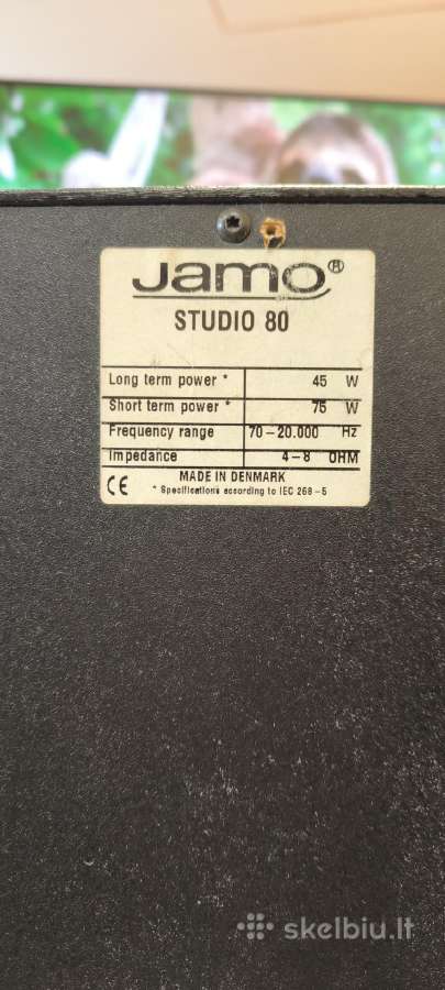 Jamo studio 80 kolonėlės - nuotraukos Nr. 3