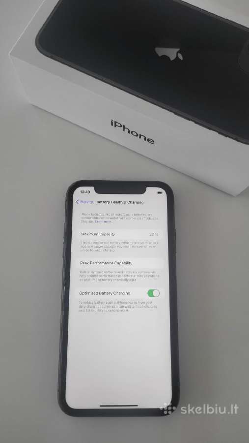 iPhone 11 Black 256 GB - nuotraukos Nr. 5