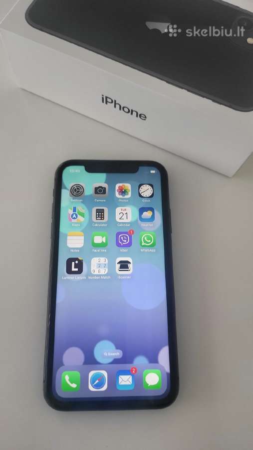 iPhone 11 Black 256 GB - nuotraukos Nr. 4