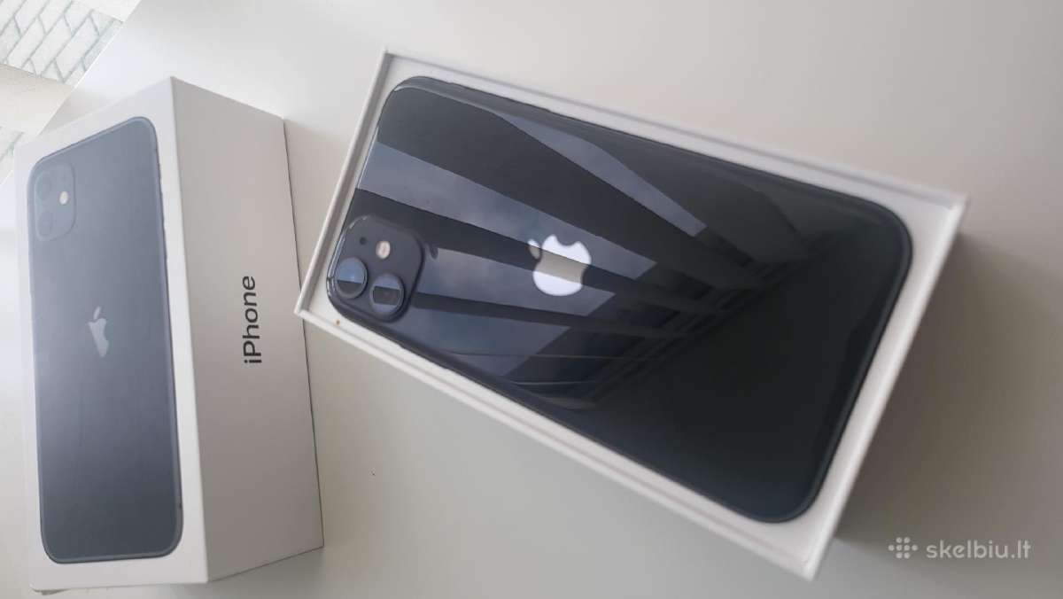 iPhone 11 Black 256 GB - nuotraukos Nr. 10
