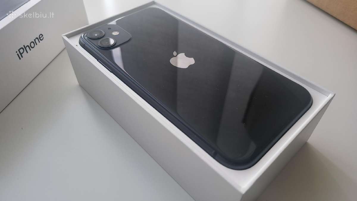 iPhone 11 Black 256 GB - nuotraukos Nr. 3