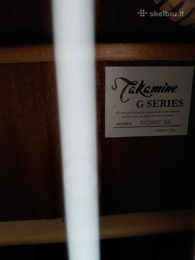 Elektroakustine gitara Takamine - nuotraukos Nr. 4