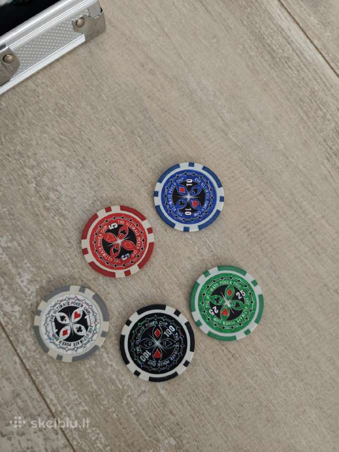 Pokerio žetonai - nuotraukos Nr. 17