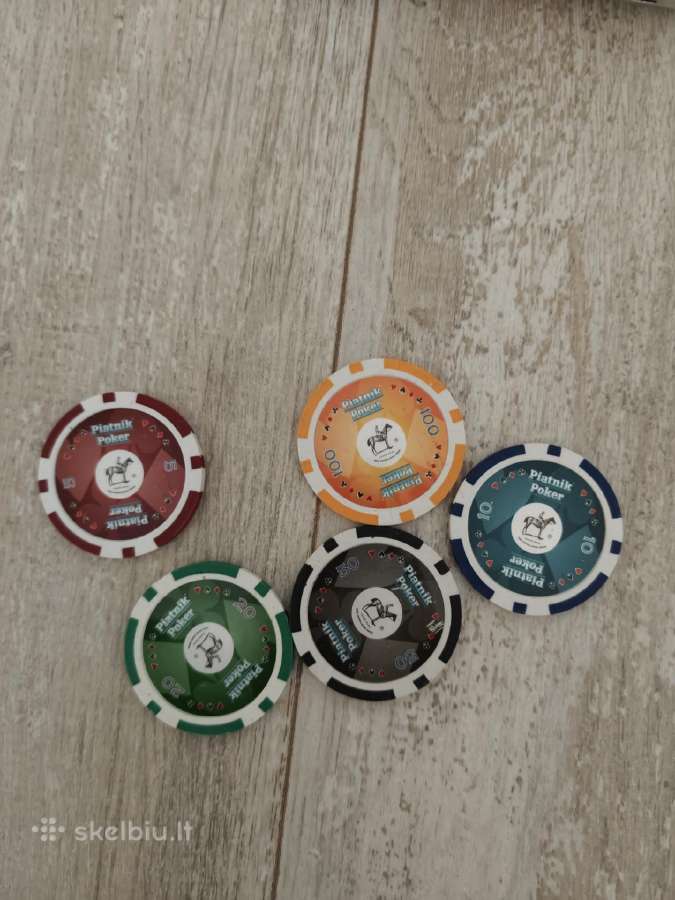 Pokerio žetonai - nuotraukos Nr. 22