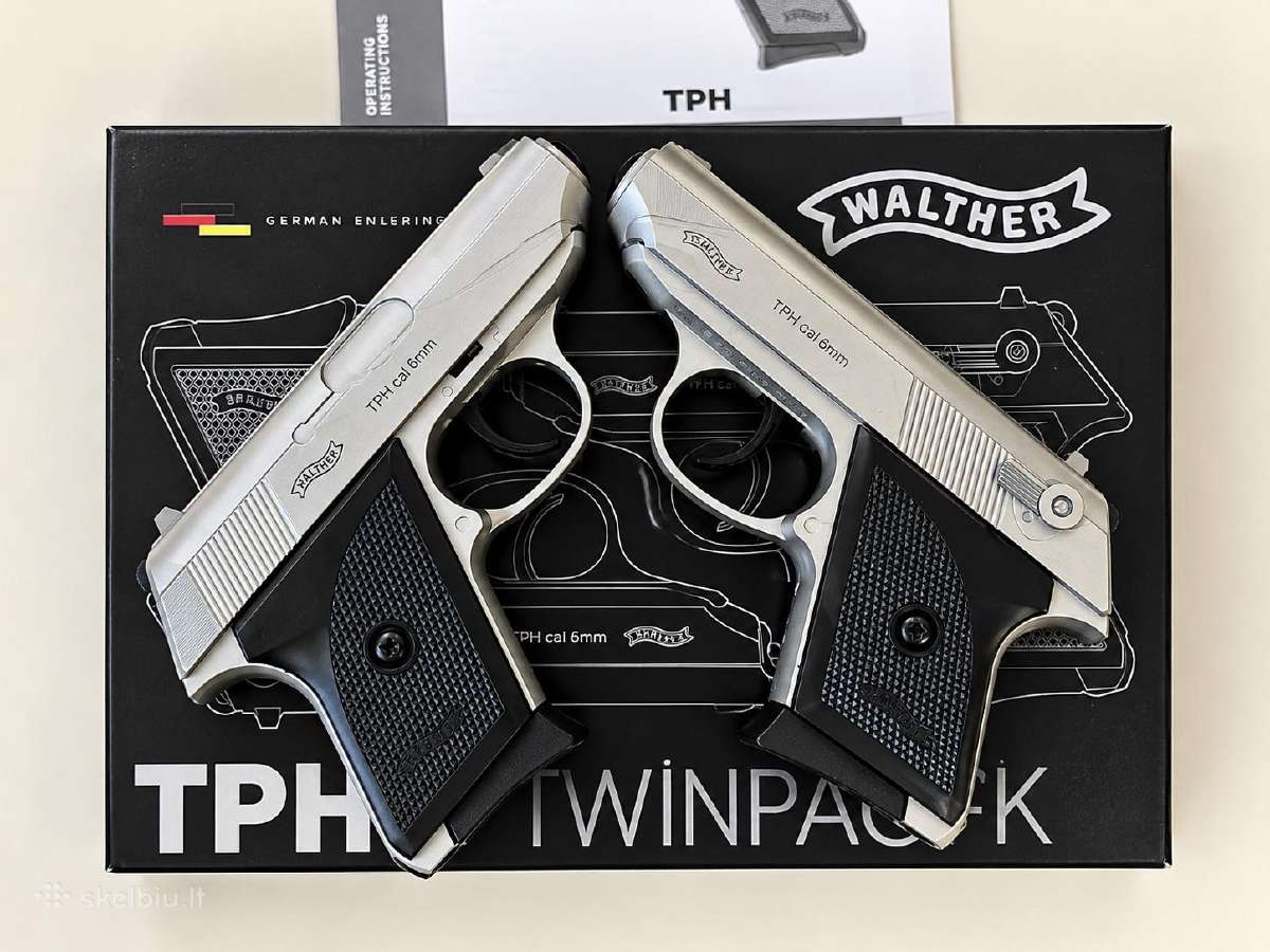 Walther Airsoft Tph Pistoletai 6mm - nuotraukos Nr. 2