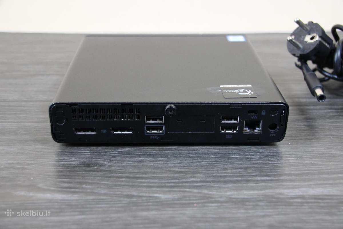 Hp Prodesk 400 G5 i3-9100t 16gb Nvme SSD - nuotraukos Nr. 3