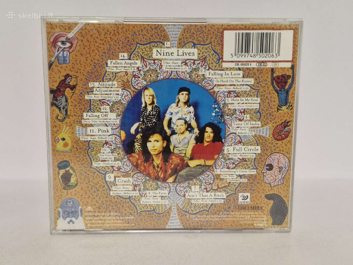 Audio CD Aerosmith – Nine Lives - nuotraukos Nr. 6