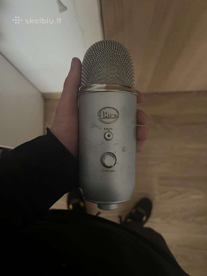 Parduodu blue yeti mikrafona - nuotraukos Nr. 3