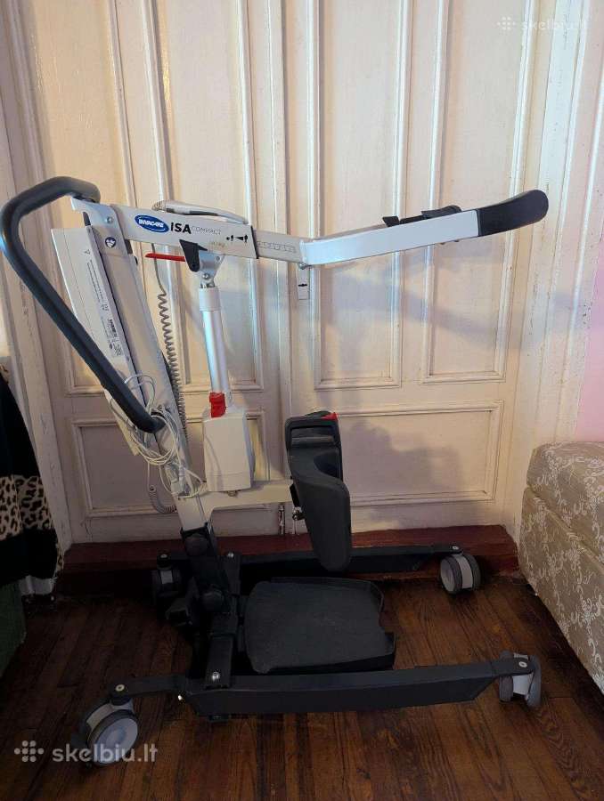 Keltuvas Invacare Isa Compact su 2 kėlimo diržais - nuotraukos Nr. 2