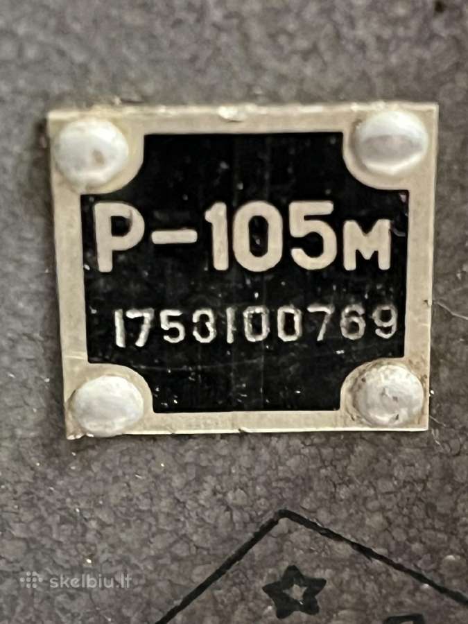 Radijo stotel4 R-105m - nuotraukos Nr. 4