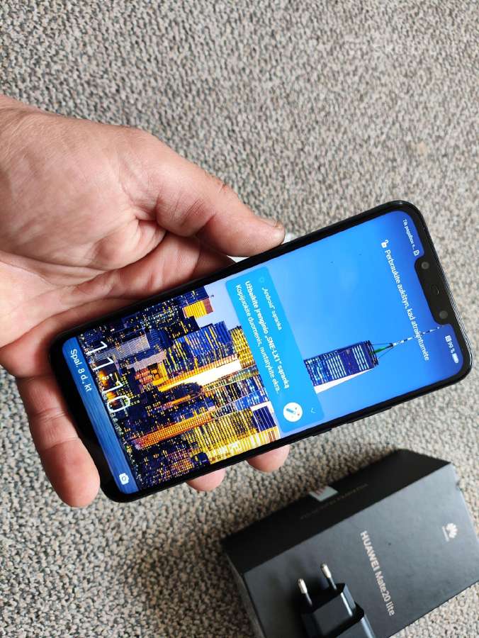 Huawei mate 20 lite labai geros būklės - nuotraukos Nr. 3