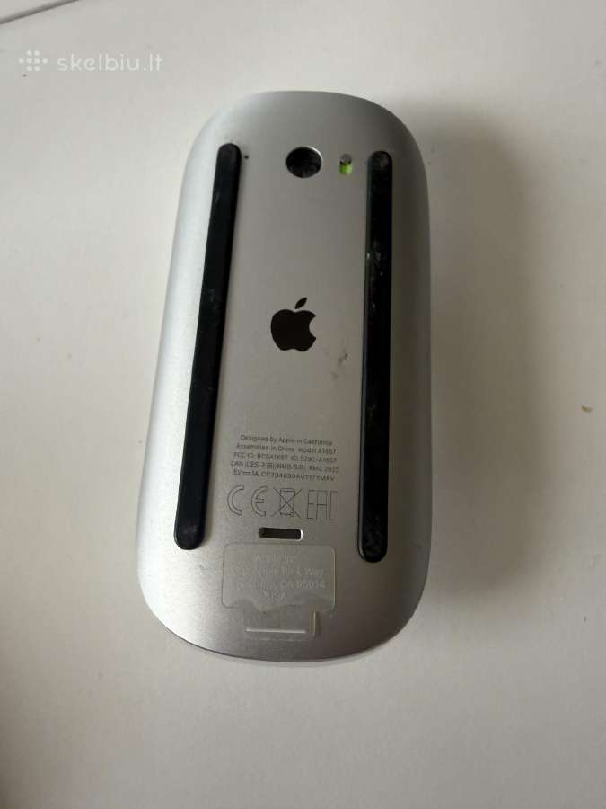 Apple Magic Mouse 2 A1657, sidabrinė - nuotraukos Nr. 2