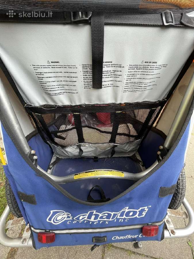 Dviračio priekaba Chariot Chauffeur Cts - nuotraukos Nr. 9