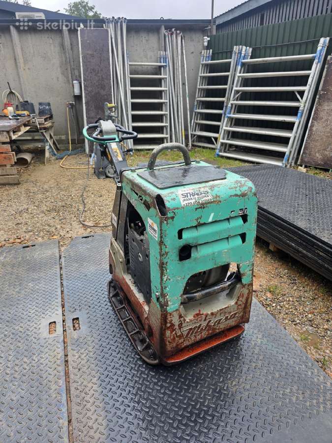 Vibroplokštė Mikasa 500kg - nuotraukos Nr. 3