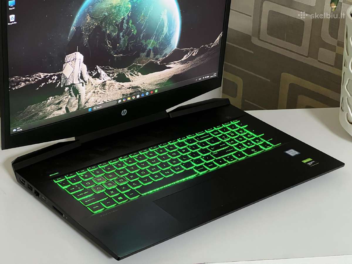 Parduodamas Hp Pavilion 17 su Gtx 1650, I5-9k. - nuotraukos Nr. 3