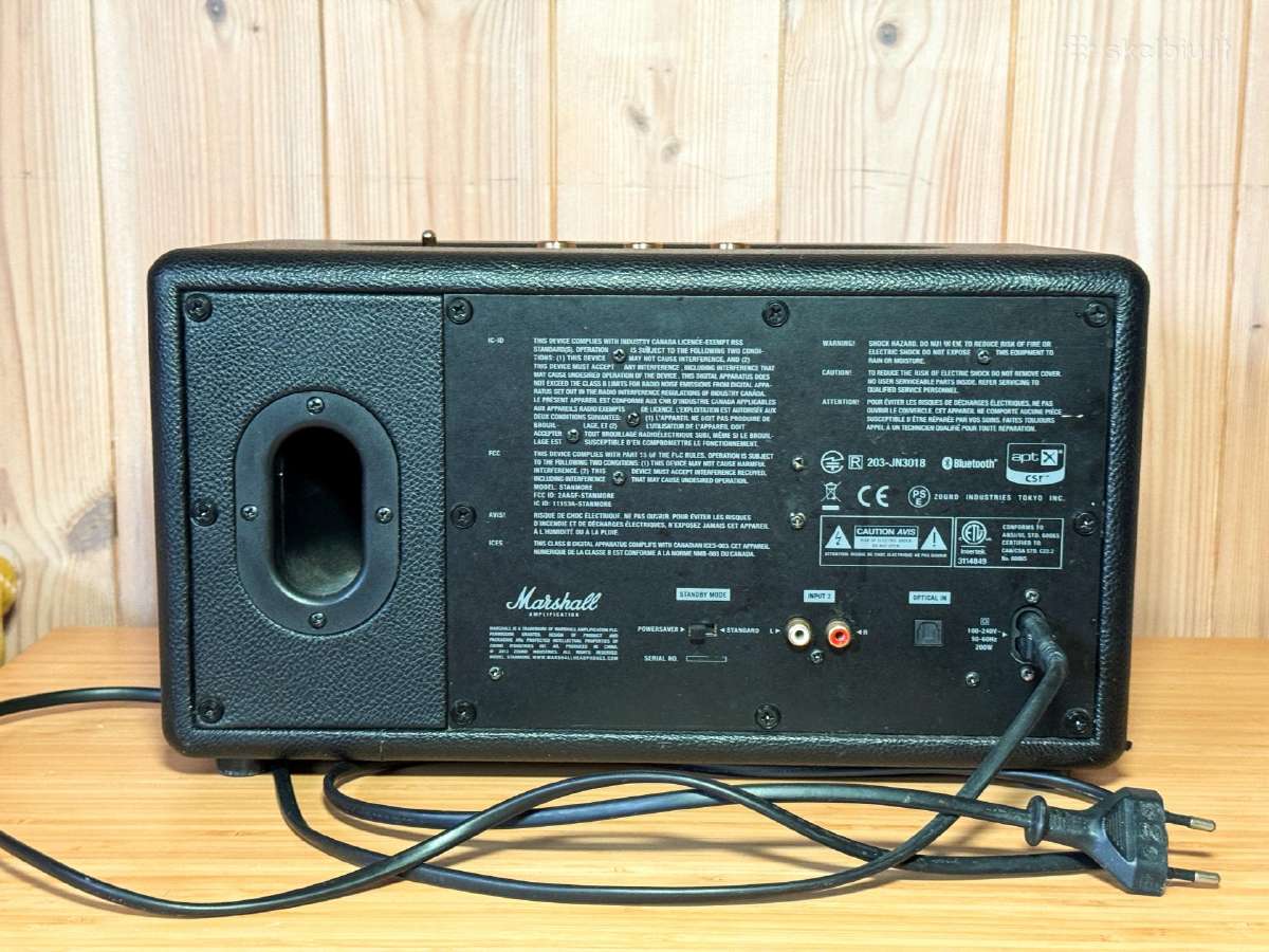 Marshall Stanmore kolonėlė (be Bluetooth) - nuotraukos Nr. 3