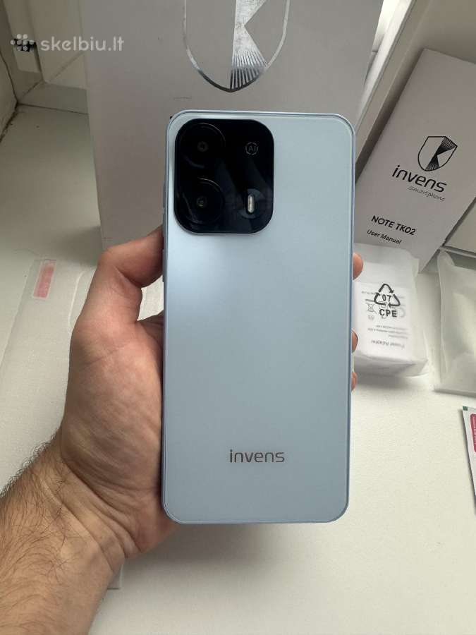 Naujas Telefonas Invens Note Tk02, 128gb 12gb RAM - nuotraukos Nr. 4
