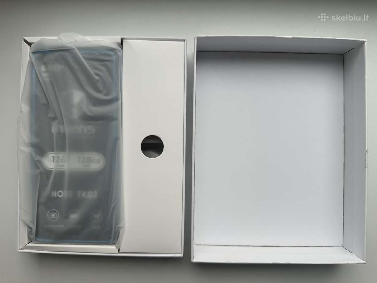 Naujas Telefonas Invens Note Tk02, 128gb 12gb RAM - nuotraukos Nr. 6