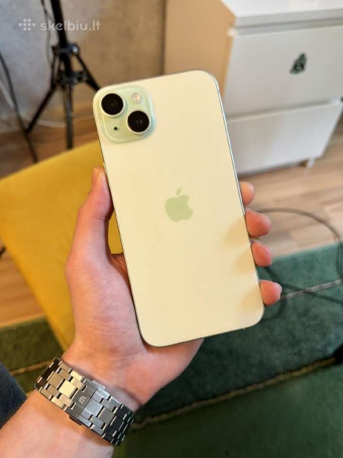 iPhone 15 Plus Green - nuotraukos Nr. 5