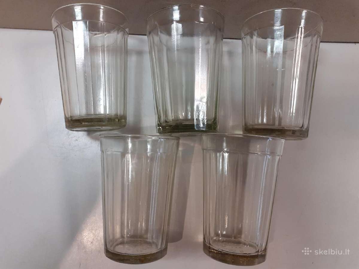 TSRS laikų stiklinės 200ml 5vnt - nuotraukos Nr. 4