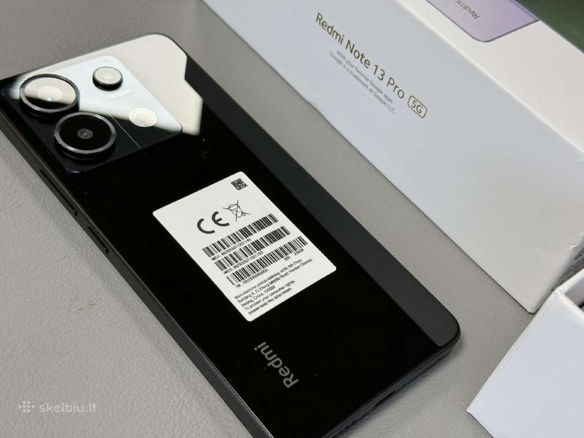 Redmi Note 13 Pro su 12gb RAM visiškai naujas - nuotraukos Nr. 2