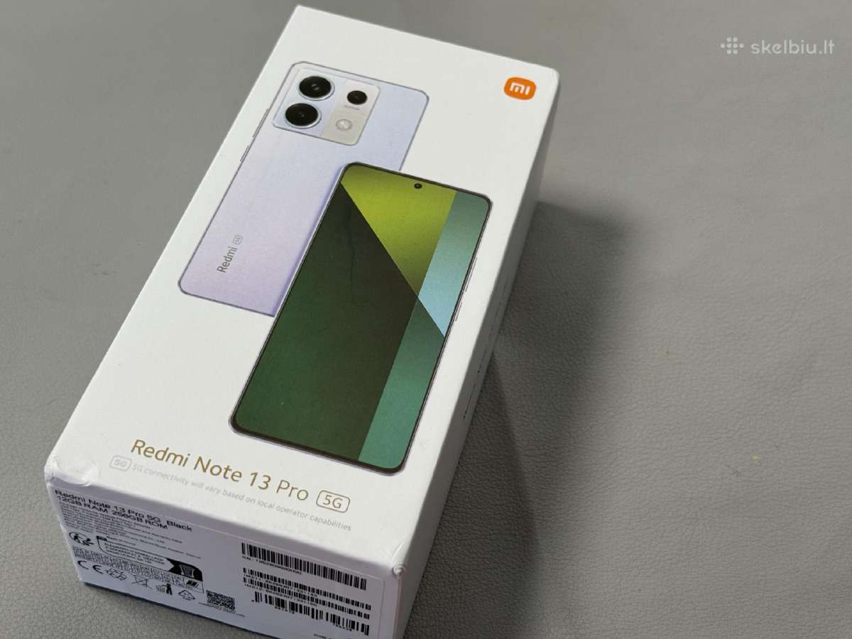 Redmi Note 13 Pro su 12gb RAM visiškai naujas - nuotraukos Nr. 5