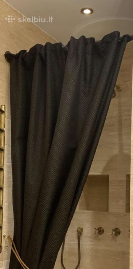 Laikiklis duso užuolaidoms . Žalvaris 88cm - nuotraukos Nr. 2