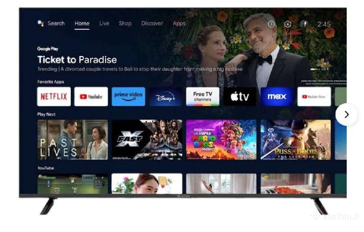 Televizorius Smart TV eSTAR 55" - nuotraukos Nr. 3