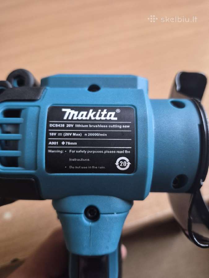 Makita akumuliatorinis diskinis pjūklas - nuotraukos Nr. 5