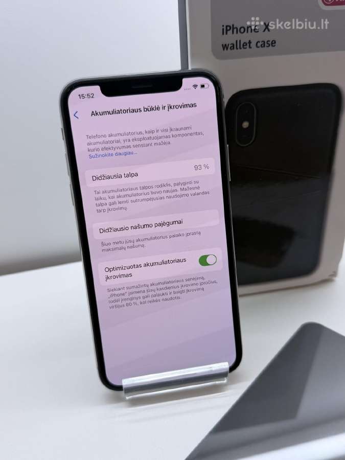iPhone XS - 93% baterija - nuotraukos Nr. 4