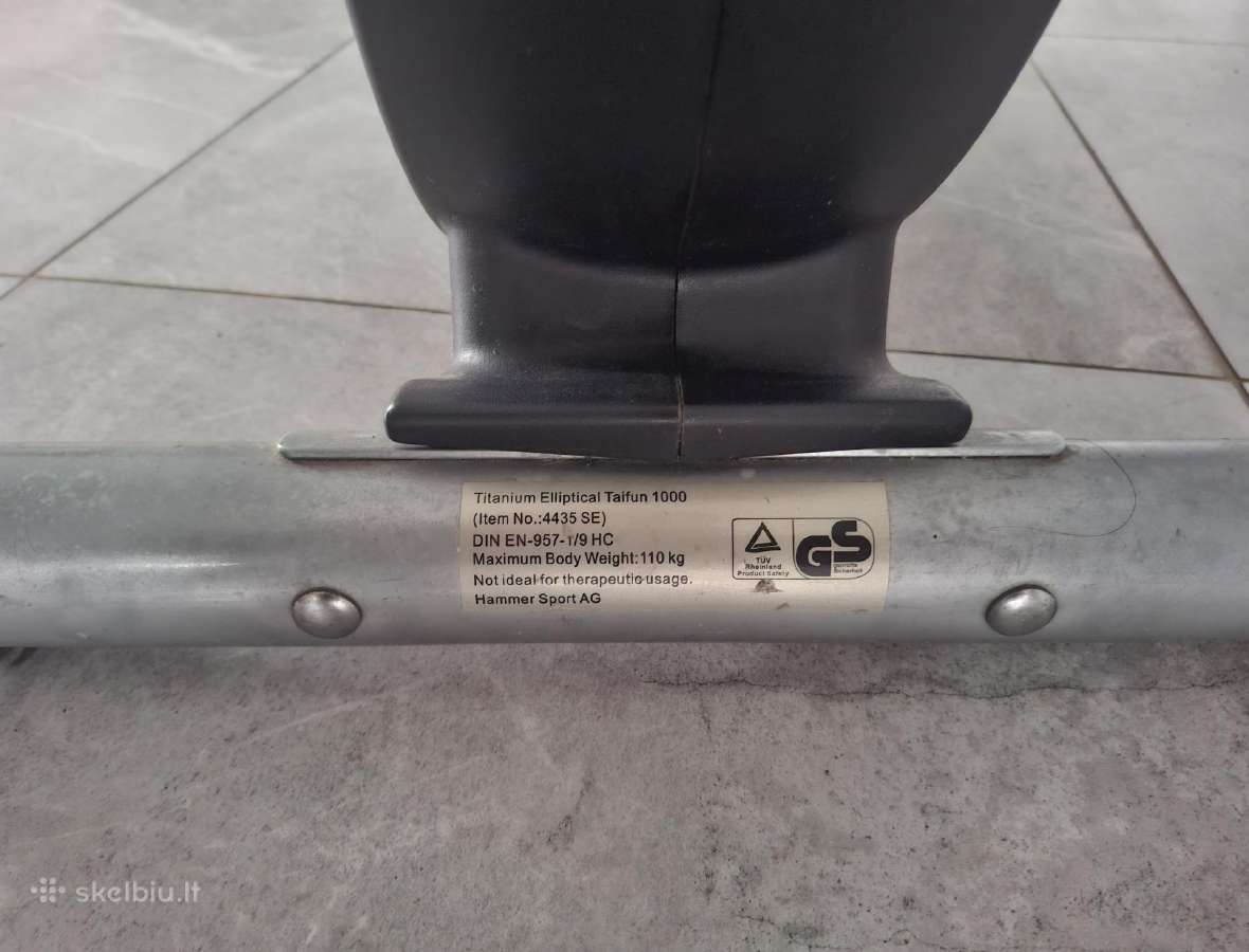 Hammer Titanium Eliptical Taifun 1000 - nuotraukos Nr. 6