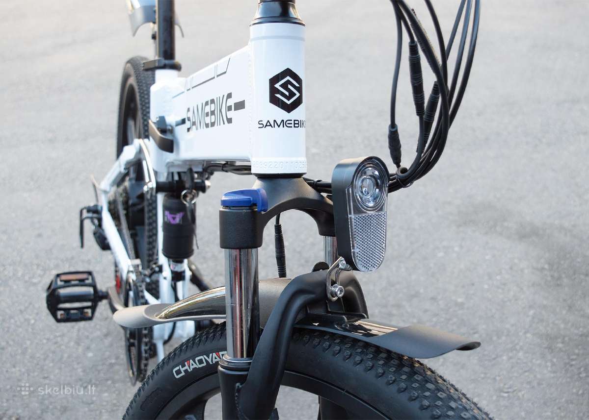 Elektriniai Samebike M-nine All-road 26" // 400w - nuotraukos Nr. 9
