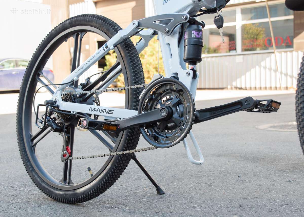 Elektriniai Samebike M-nine All-road 26" // 400w - nuotraukos Nr. 4