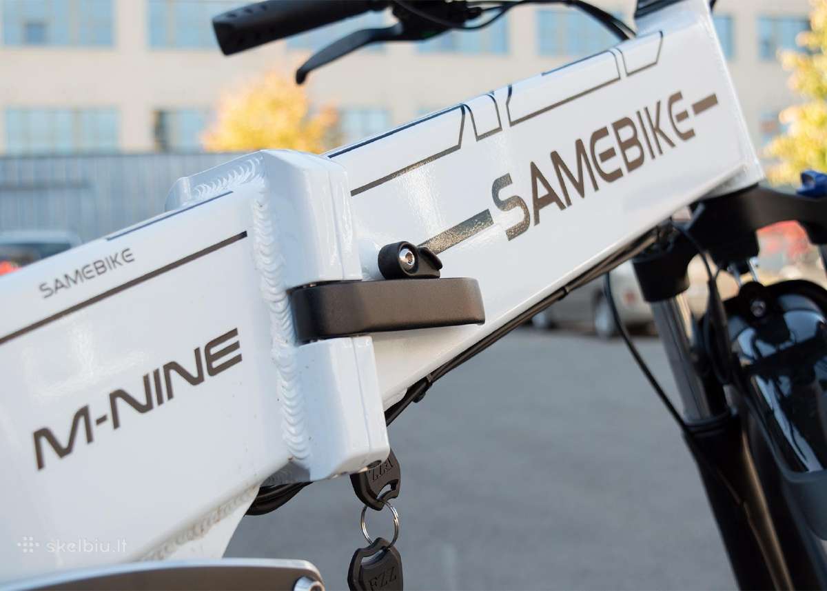 Elektriniai Samebike M-nine All-road 26" // 400w - nuotraukos Nr. 7
