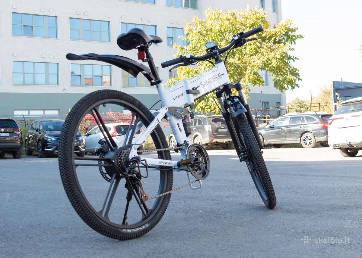 Elektriniai Samebike M-nine All-road 26" // 400w - nuotraukos Nr. 3