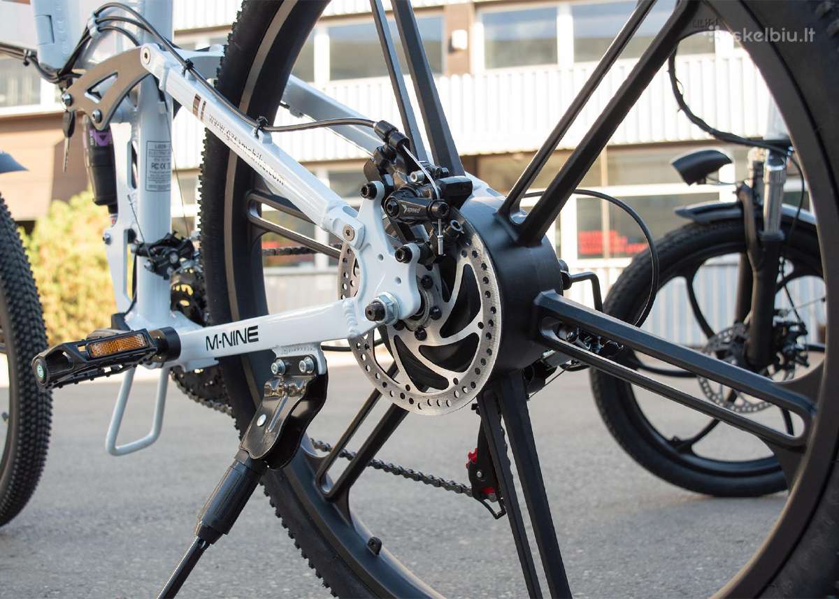 Elektriniai Samebike M-nine All-road 26" // 400w - nuotraukos Nr. 6