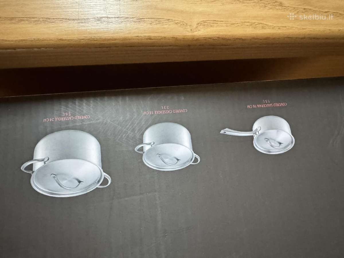 Brabantia puodų rinkinys - nuotraukos Nr. 3