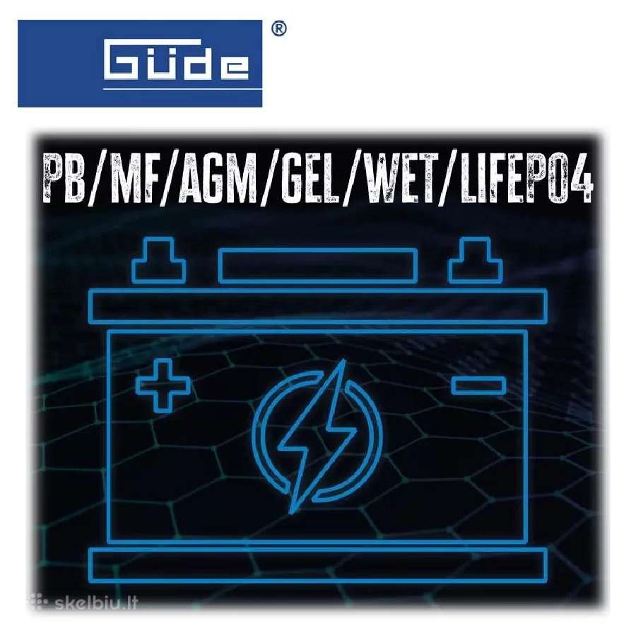 Automatinis baterijų įkroviklis Gab 12v/6v-4a - nuotraukos Nr. 6