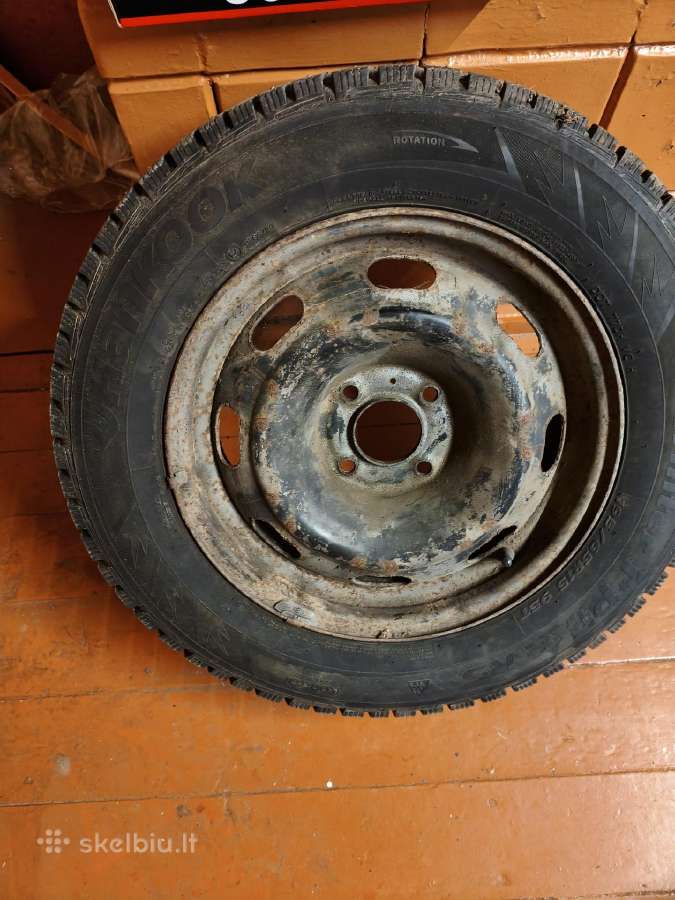Žiemines padangos digliuotos hankook r15 196/65 - nuotraukos Nr. 2