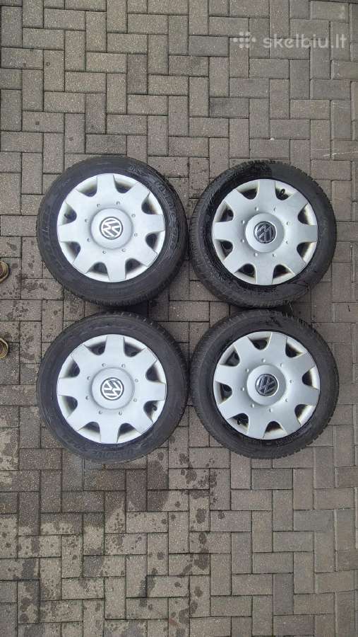 Keturios žieminės 205/55 R16 su VW diskais - nuotraukos Nr. 2