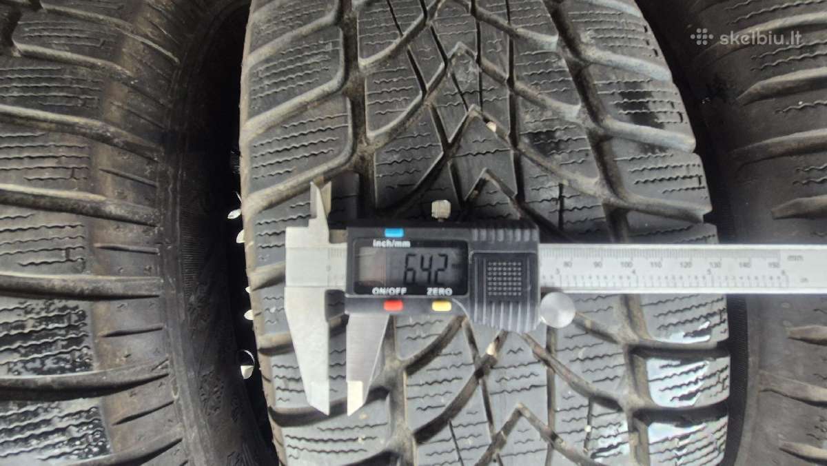 Keturios žieminės 205/55 R16 su VW diskais - nuotraukos Nr. 4