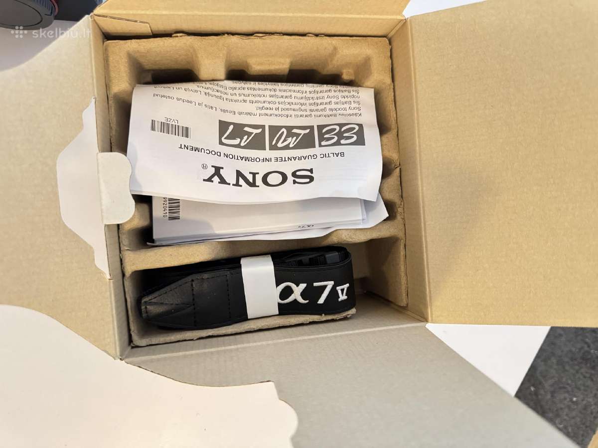 Sony a7v su garantiniu - nuotraukos Nr. 4