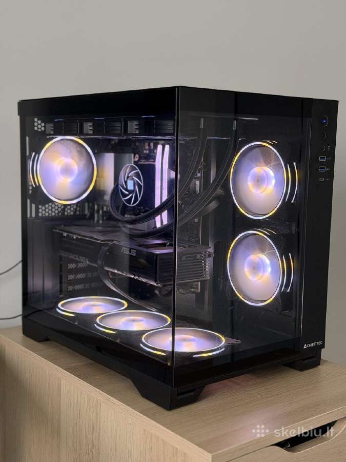 Kompiuteris Ryzen 7 7800x3d, Rtx 5070, 32gb RAM - nuotraukos Nr. 5